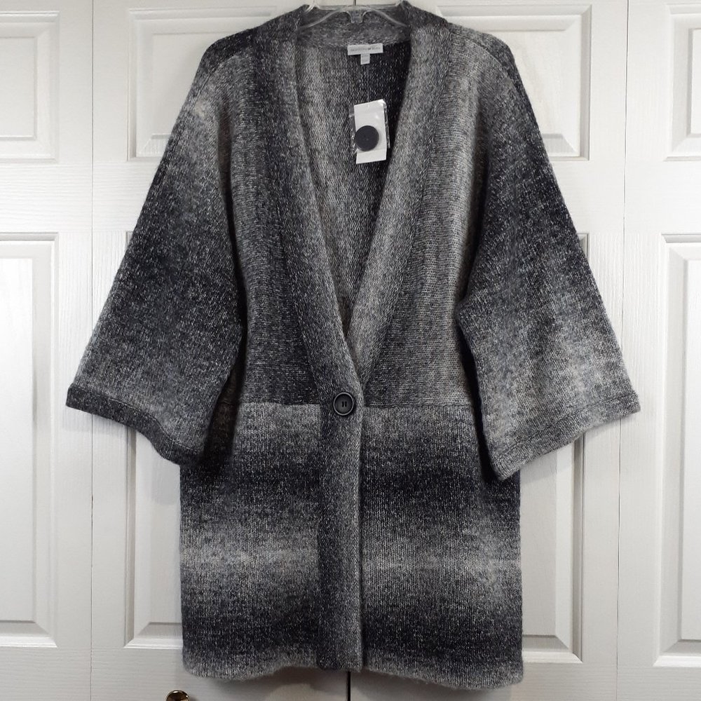 Fashion Bug One Button ModMix Sweater